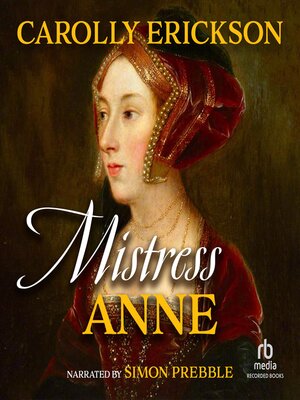 cover image of Mistress Anne